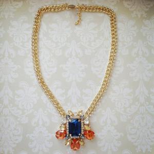 The Gianna Necklace In Sapphire