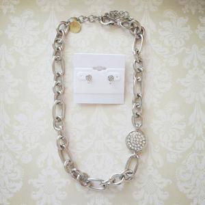 The Classic Silver Chain Necklace Set