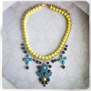 Gabriella Necklace In Yellow