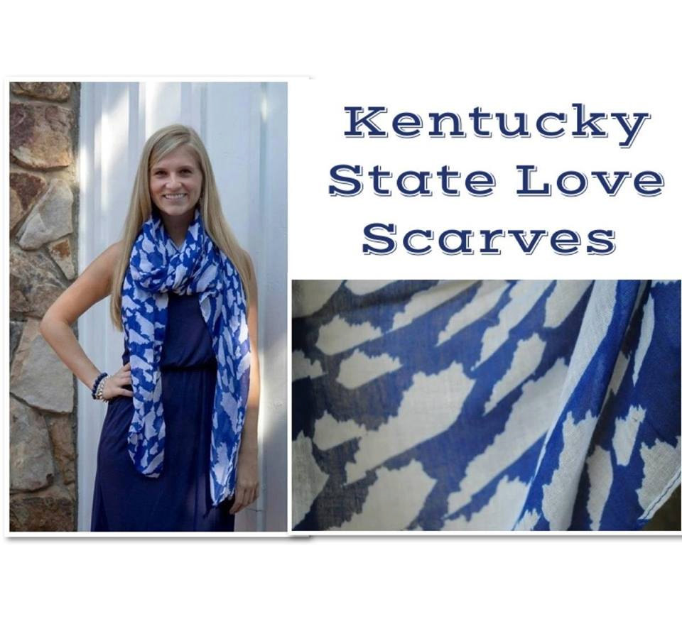 Pre-order Kentucky State Love Scarf