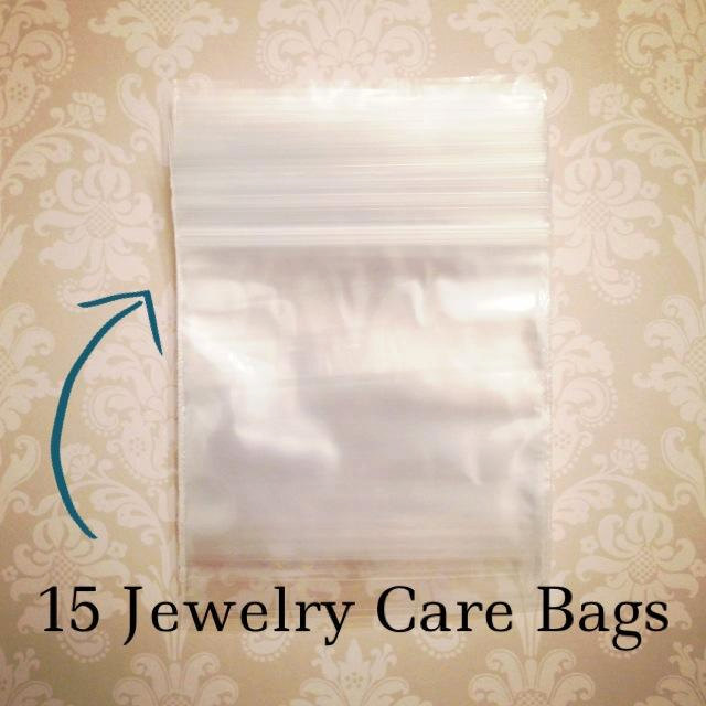 15 Jewelry Care Bags (4x6 Inches)